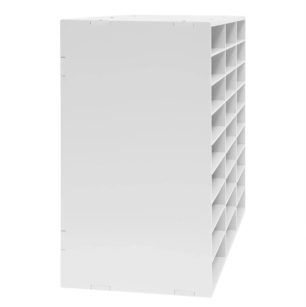 Literature Slots Classroom File White Holder Storage Rack Keepers Mailbox PVC 27