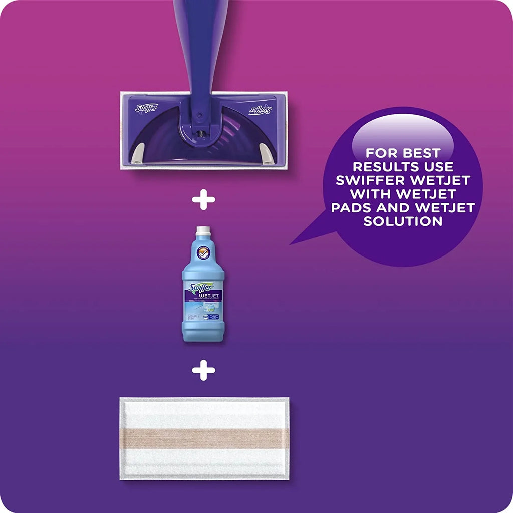 Fluid Cleaner Wet Refill, Lavender Vanilla Jet Floor 42.2 of & Comfort, 4) Solution Swiffer (Pack Ounce