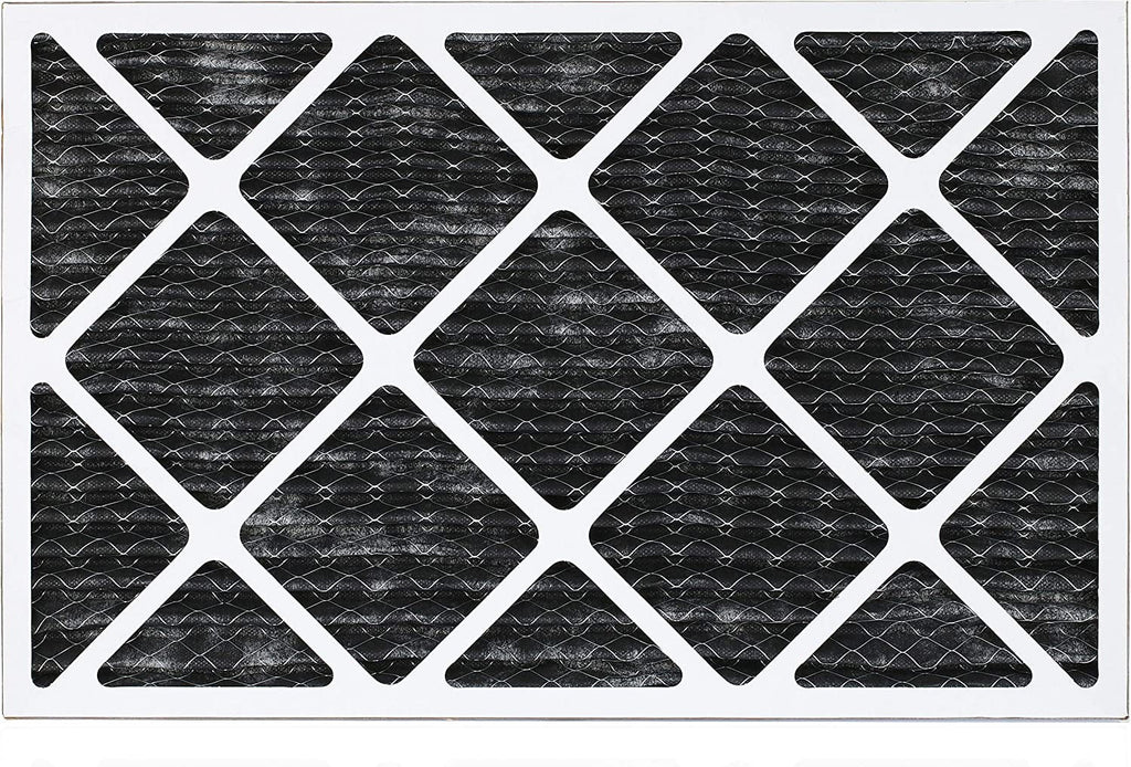 Odor 14x30x1 Activated Filters with MERV (2-Pack) Pleated Furnace Air 8 Filterbuy Carbon AC HVAC Eliminator