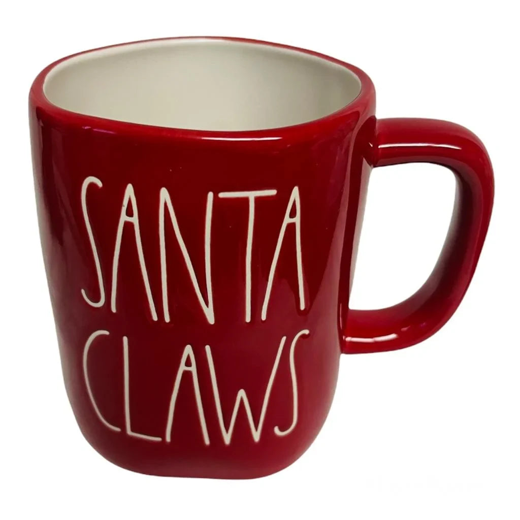 Dunn Mug Coffee Christmas Santa Holiday Rae Claws Tea Red