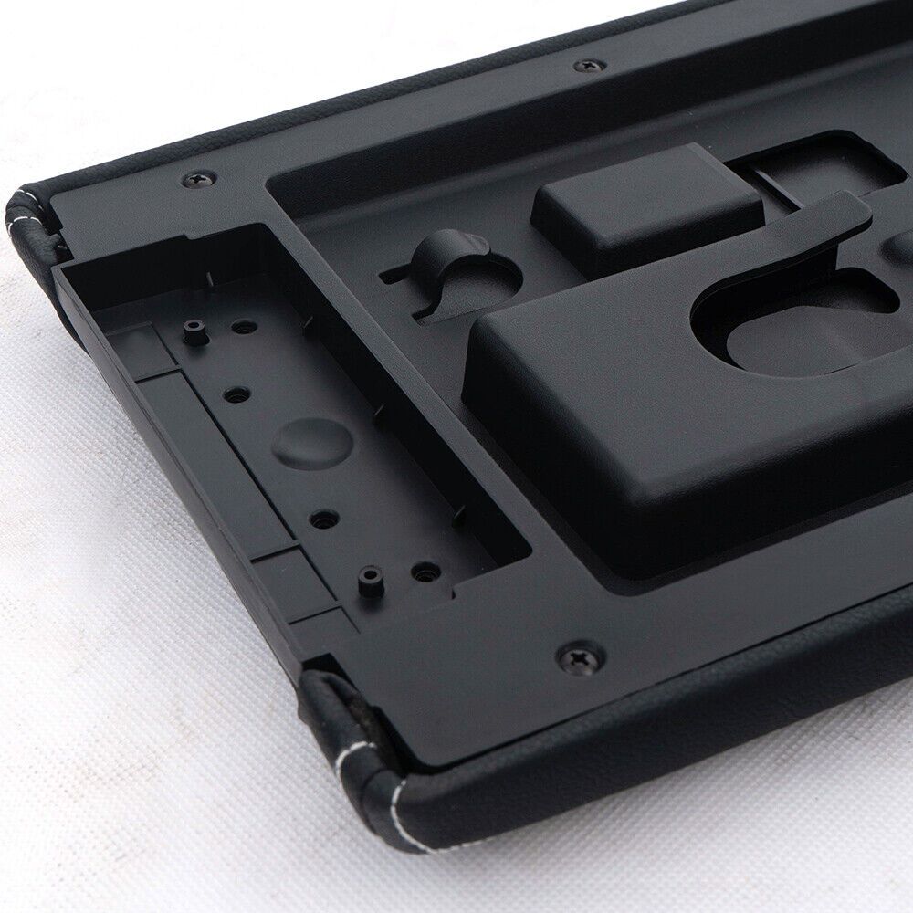 For Console Cover Center F150 2009-2014 Arm Black New Teledu Rest F-150 Fit Lid
