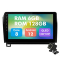 10.1 Camera Car Car Backup for with Radio Touchscreen inches Auto Android Sequoia IPS Android 12 Screen Tundra & & Carplay 2008-2018 2007-2013 Support Stereo 6+128G
