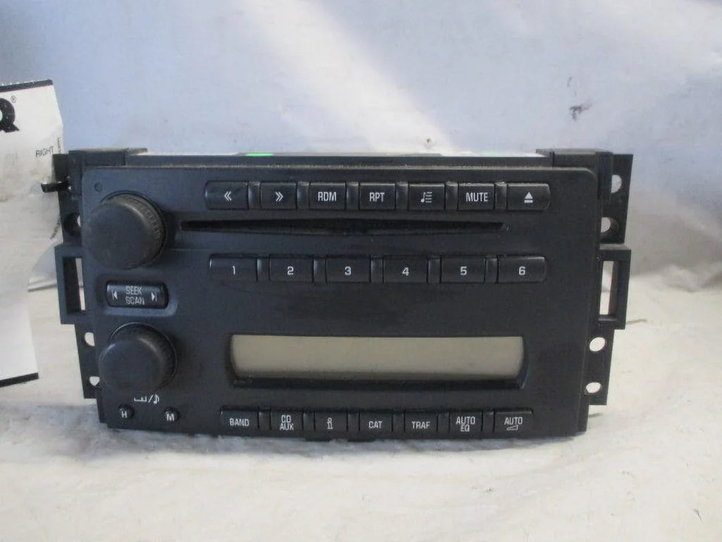 Pre-Owned 2006 CD Receiver FM 2005 Relay AM Saturn 2007 Radio (Good) OEM