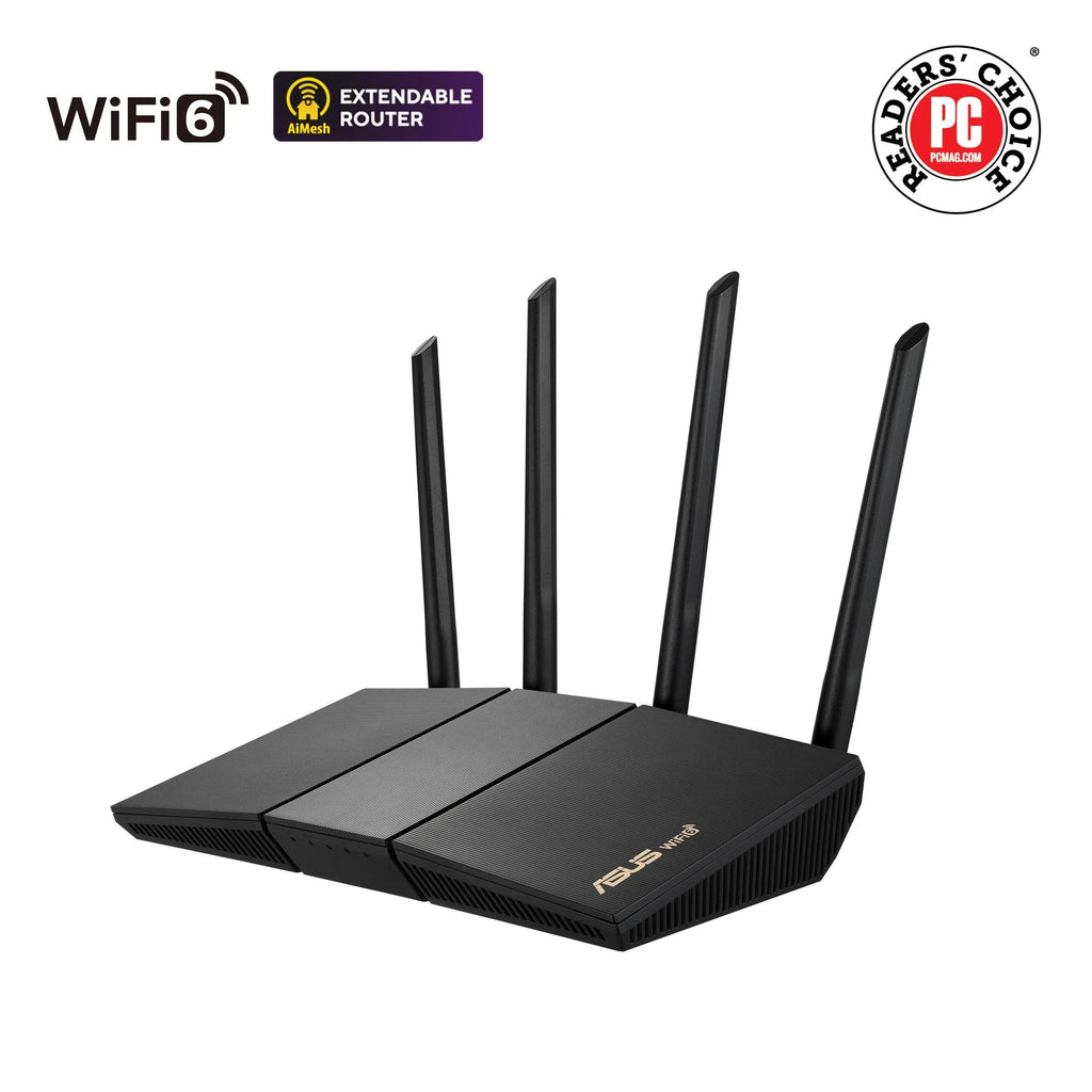 MU-MIMO, WiFi OFDMA Included Lifetime Band Wireless Gigabit Security, Parental Control, Gaming - Compatible, (RT-AX57) ASUS & AiMesh Internet 6 Router, Dual Internet Streaming, Router
