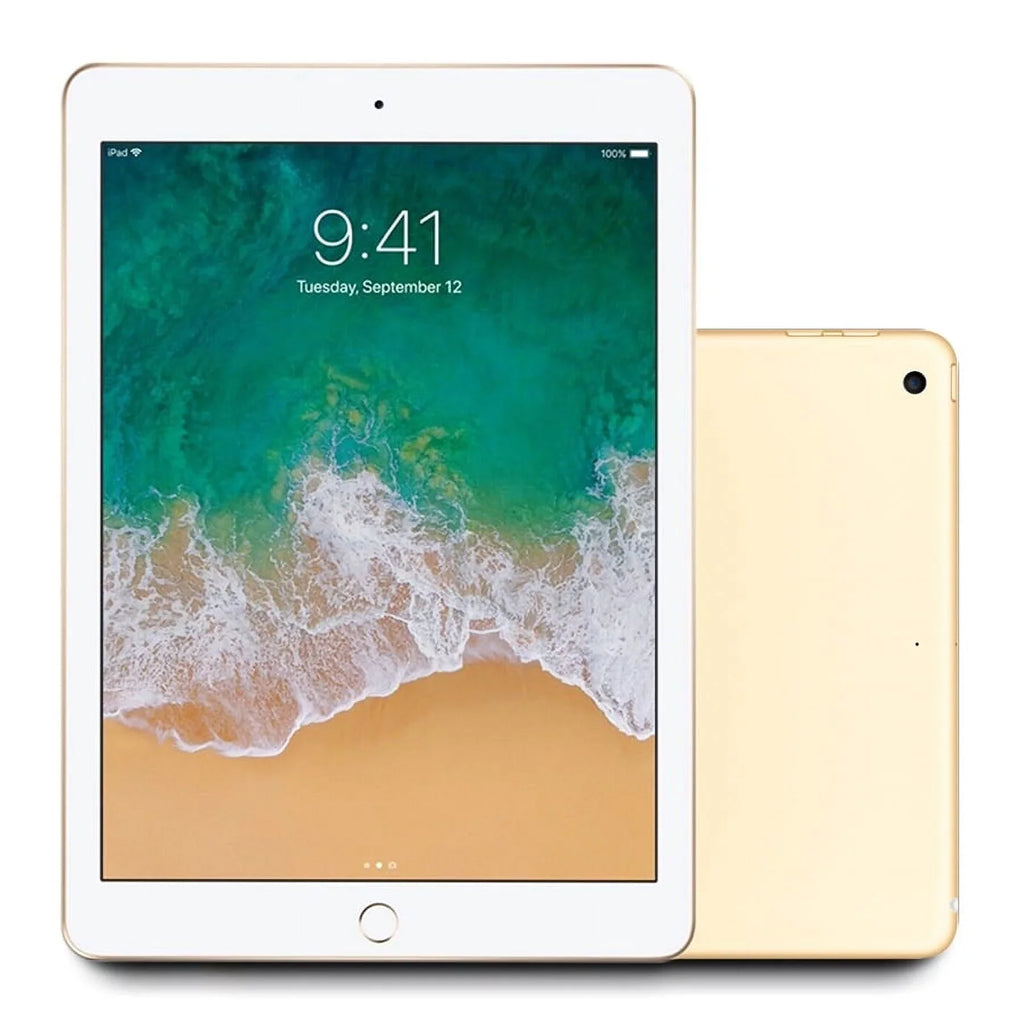 Wi-Fi, 128GB - Gen Gold 6th Restored 9.7in (Refurbished) iPad