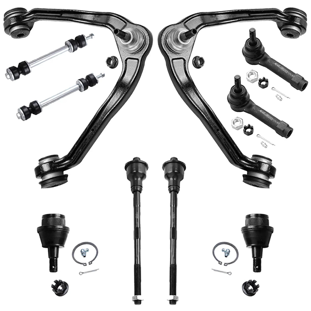 Tie Arm Control GMC Axle Joints Wheel for Bar Rods Pitman Front Steering 1999-2006 Upper Silverado Axles Replacement Links Sierra Sway Kit w/Ball 1500 Idler Chevy End - Hubs 17pc CV Arms Detroit