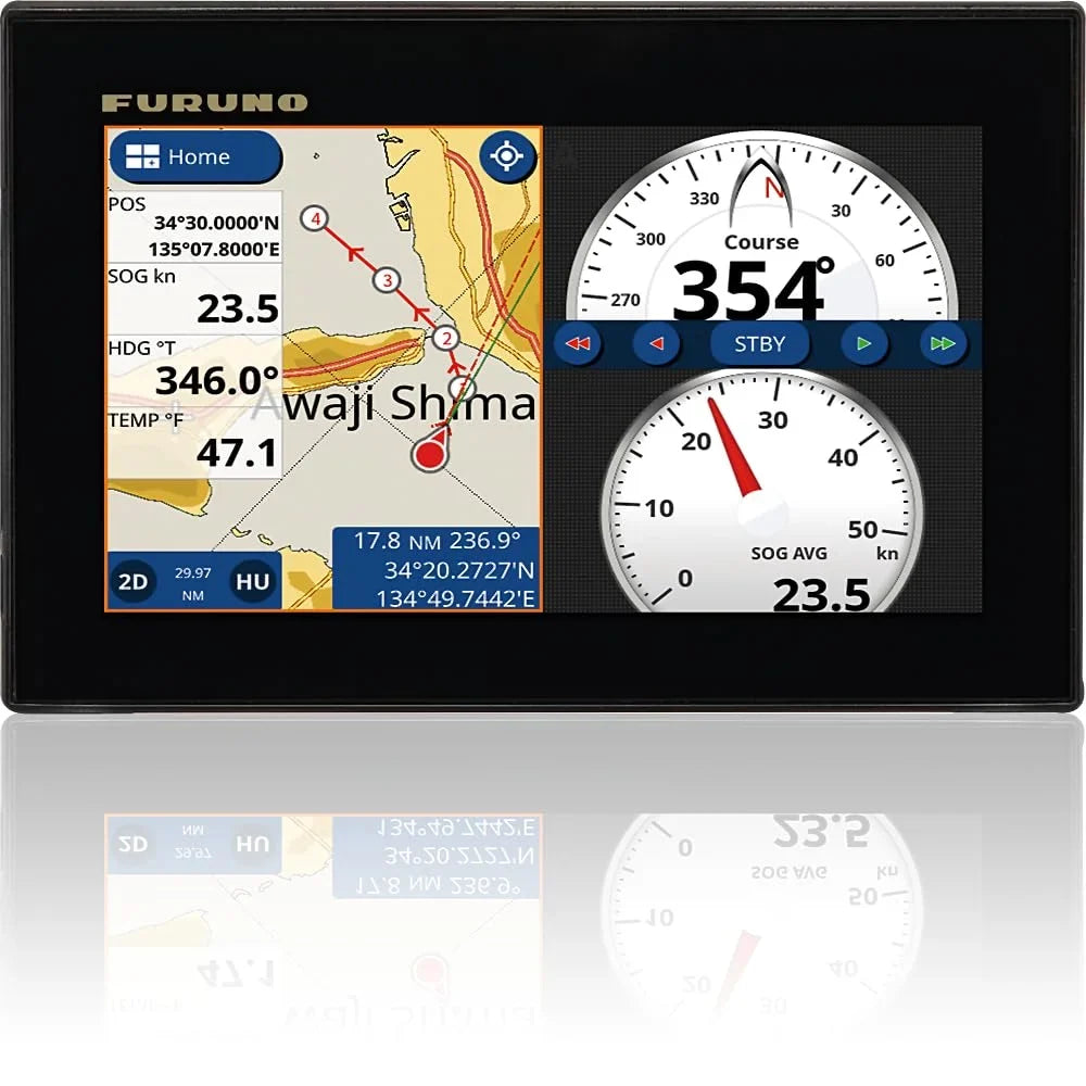 7" Furuno Combo GPS/Fishfinder GP1871F