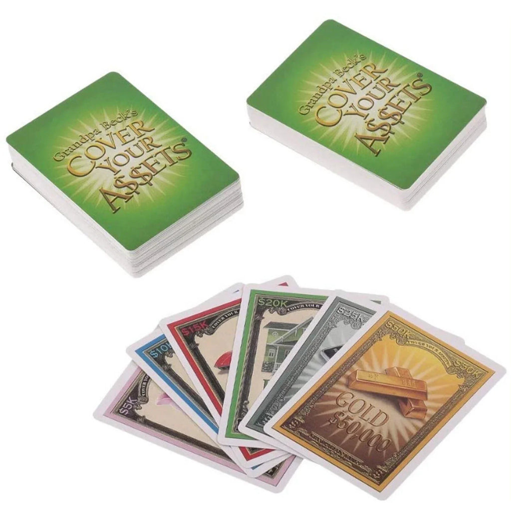 Cover Set Card Family-Friendly Collecting Assets Toy Your Grandpa Becks Fun Game
