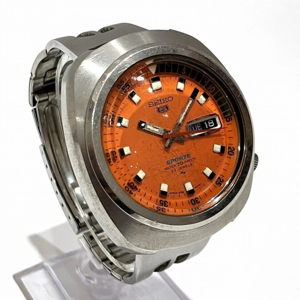5126-6010 Men's (Good) Sports Watch Five Automatic Pre-Owned Seiko