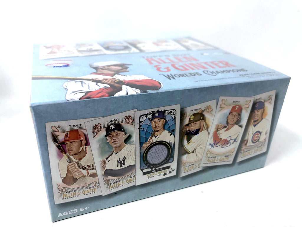 Box Display and 2021 Topps Retail Allen Ginter