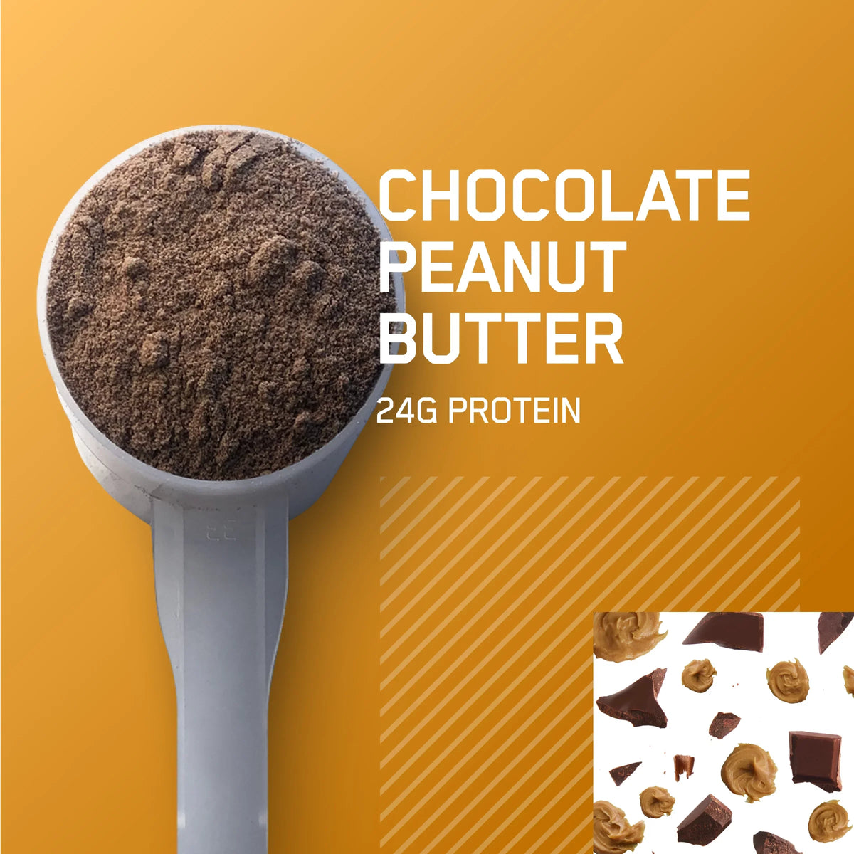 Peanut Chocolate Standard Butter, Whey Powder, Nutrition, 100% 5 Optimum Protein lb, Gold Servings 68