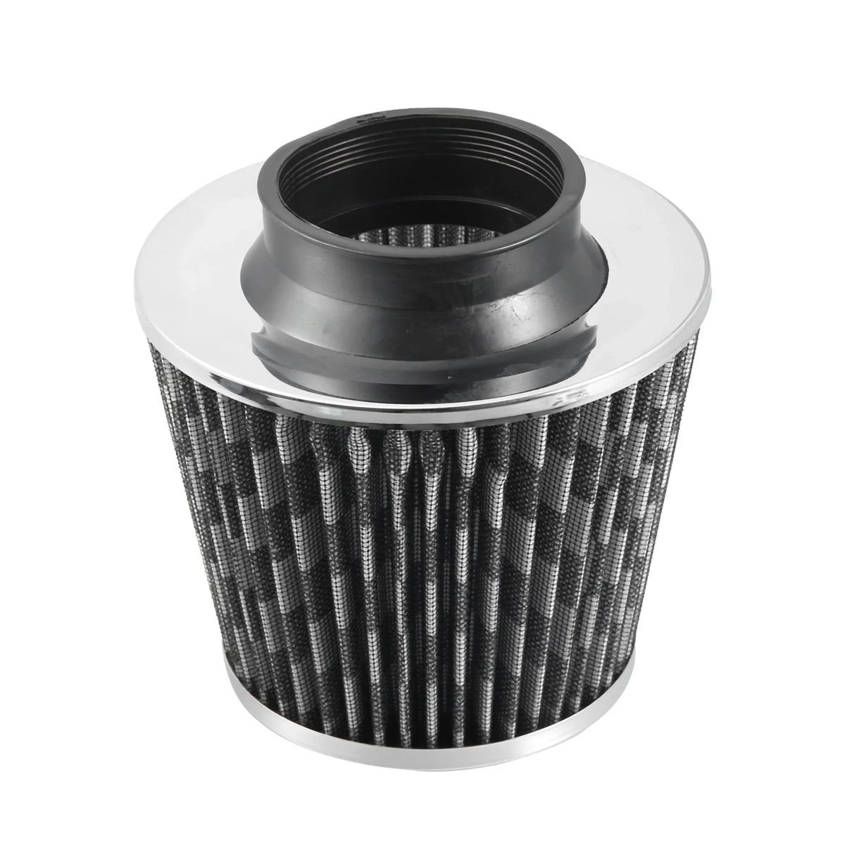 Inlet Cold Filter Dry Air Clamp on Carbon 2.5" Air Pattern Cone Intake Washable Reducer Ring 65mm Fiber 1pcs Replacement