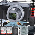 with (Silver) G7 + PowerShot 64GB Card Professional Mark + Pieces Canon Case III + 2 Digital Bundle X Camera SanDisk ZeeTech Memory Tripod
