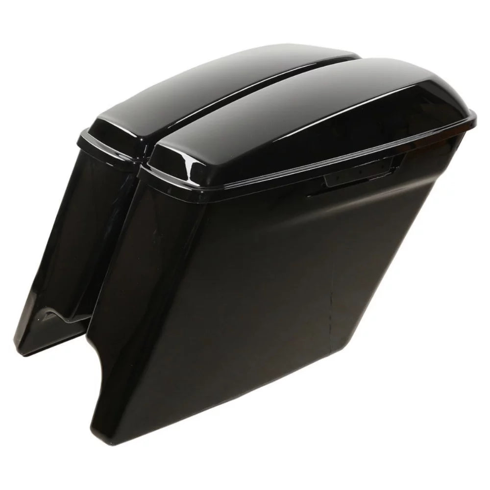 Harley-Davidson Extended 2014-2022 Glossy 5" Stretched Black For Saddlebags