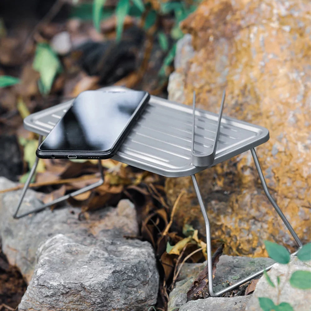 Barbecue for - Portable Camping BBQ Grate Grill Hiking Camping Folding Table TOMSHOO Picnic Grill