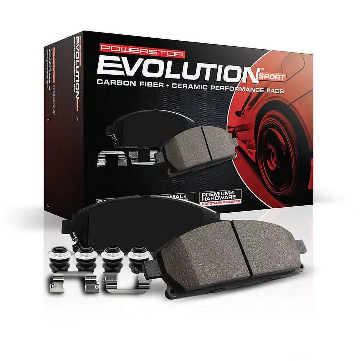 Pads Encore Buick 2019 Brake Front Evolution Z23 Stop Ceramic Fits Power Carbon-Fiber Z23-2019