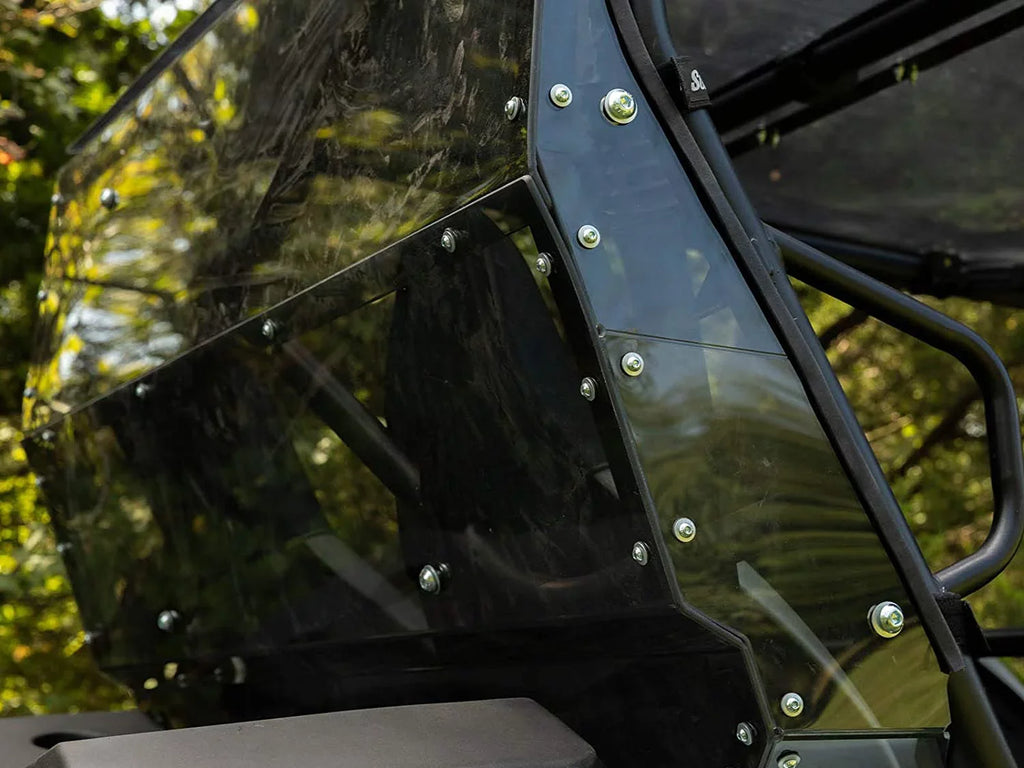 2014+ Stronger Polycarbonate Flying Than Thick SuperATV 4 Kawasaki Tinted Glass Debris Lightly From Duty 2021+ Protects / You Rear for Teryx Teryx 4 250x Made Heavy Windshield S 800 1/4" in USA!