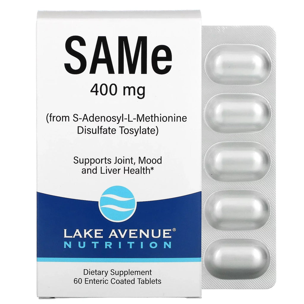 ( Coated 400 Tosylate), Lake SAMe Avenue 60 Tablets mg, Disulfate Nutrition Enteric