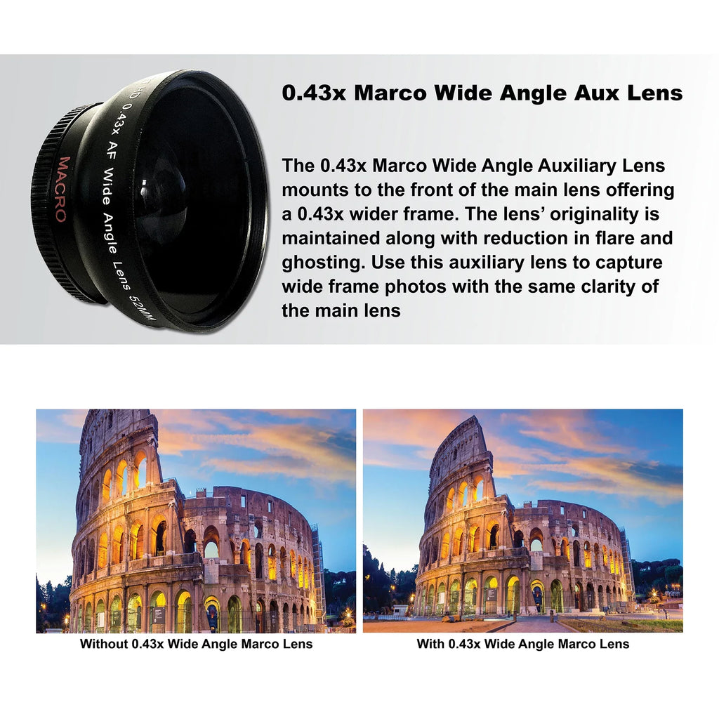 with Canon Camera ZeeTech EOS 64GB Tripod Card, and Flash, Lens, 75-300mm DSLR SanDisk 90D Bundle Backpack, 18-55mm, Accessory