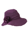 with Wired Brim Hat Purple Women's - Summer