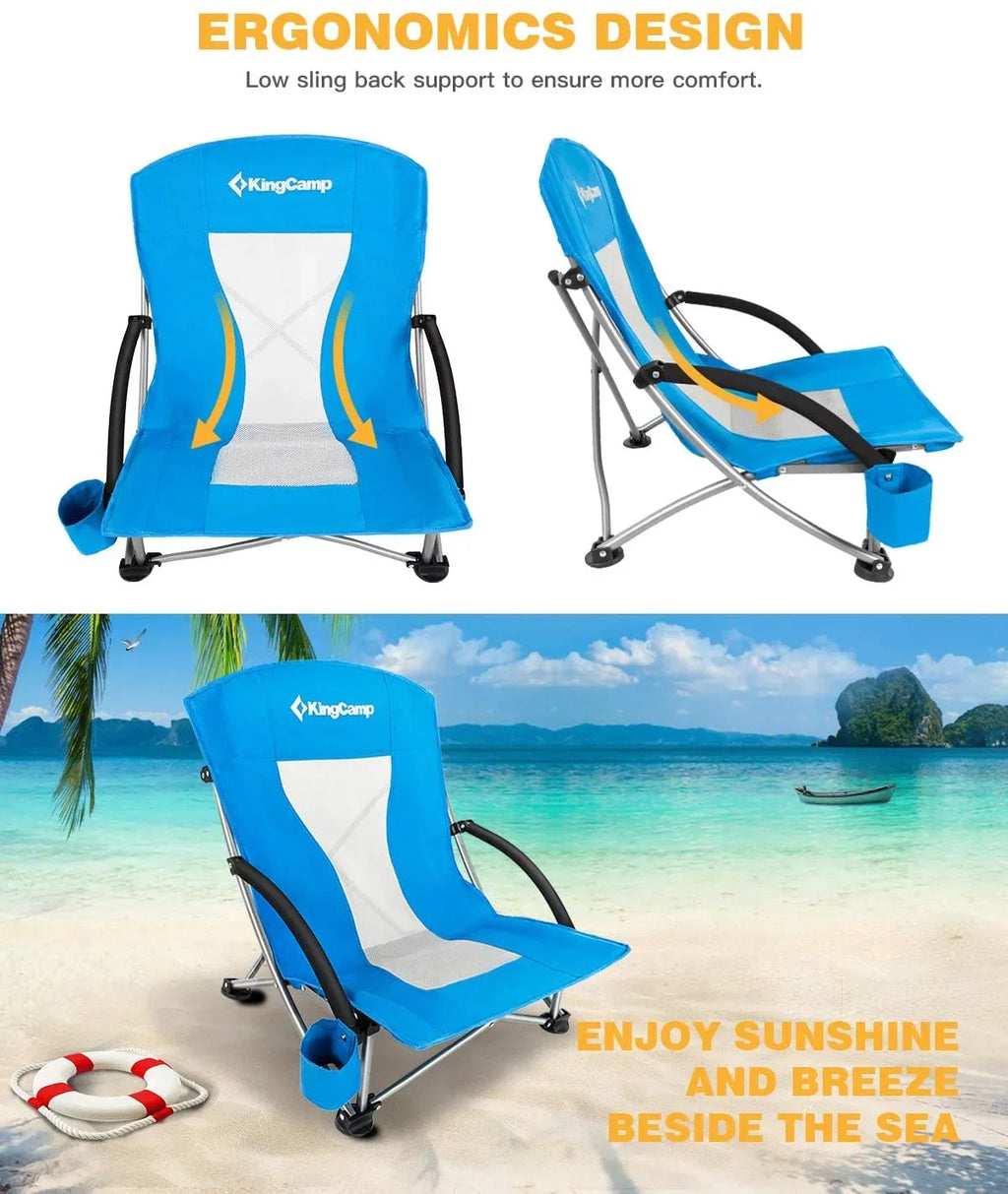 Concert pack 2 Chair Chair, Back Camping Camping ingCamp High of Folding Beach