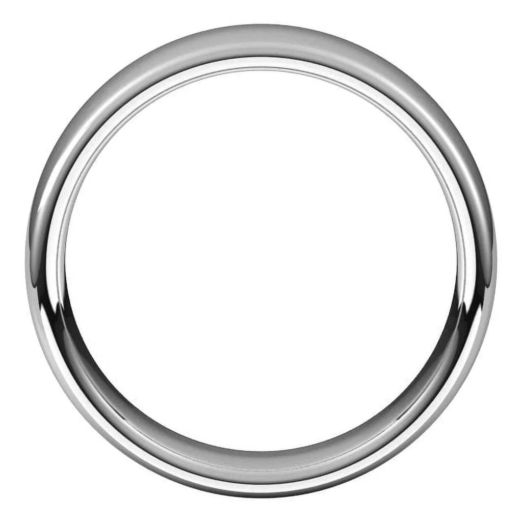 White 14K European 11 Band X1 6 mm dimension E11:1054:P