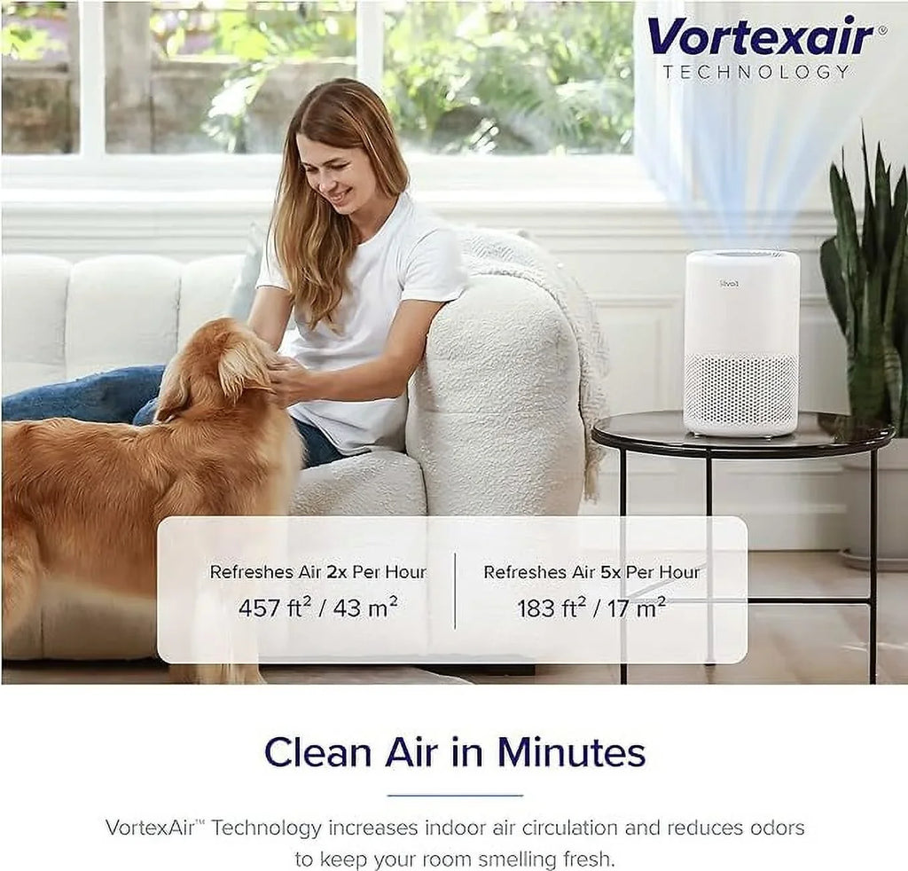 for 200S Home True Core Box and Levoit HEPA Room Large Allergy Asthma Air Open Purifier