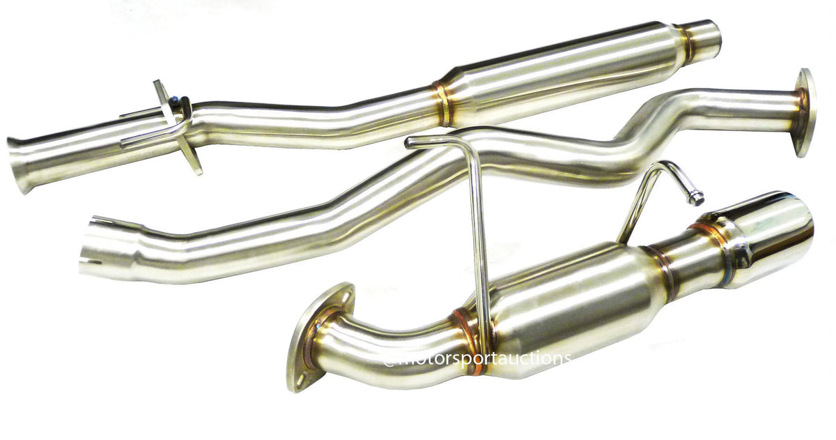 to Fitment 11 Steel Stainless Nissan For Catback OBX-RS Only 17 AWD By Juke Exhaust