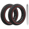 for Inch proof Rubber E Mounting Tyre Tool 2pcs Tire 8.5 Puncture Tomshoo Solid M365 Set Riding with