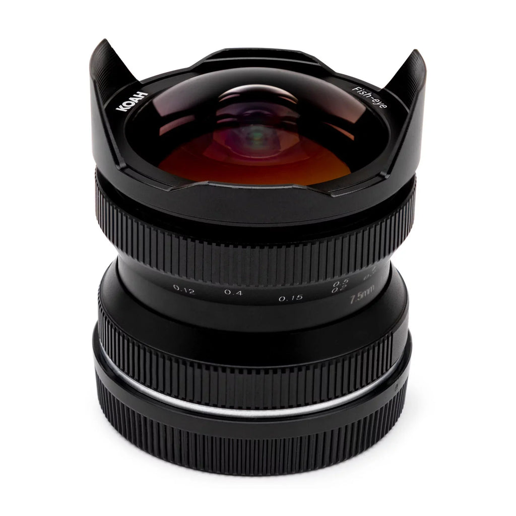 Canon Fisheye f/2.8 Lens Koah for Mount 7.5mm EF-M Series Wide-Angle Artisans