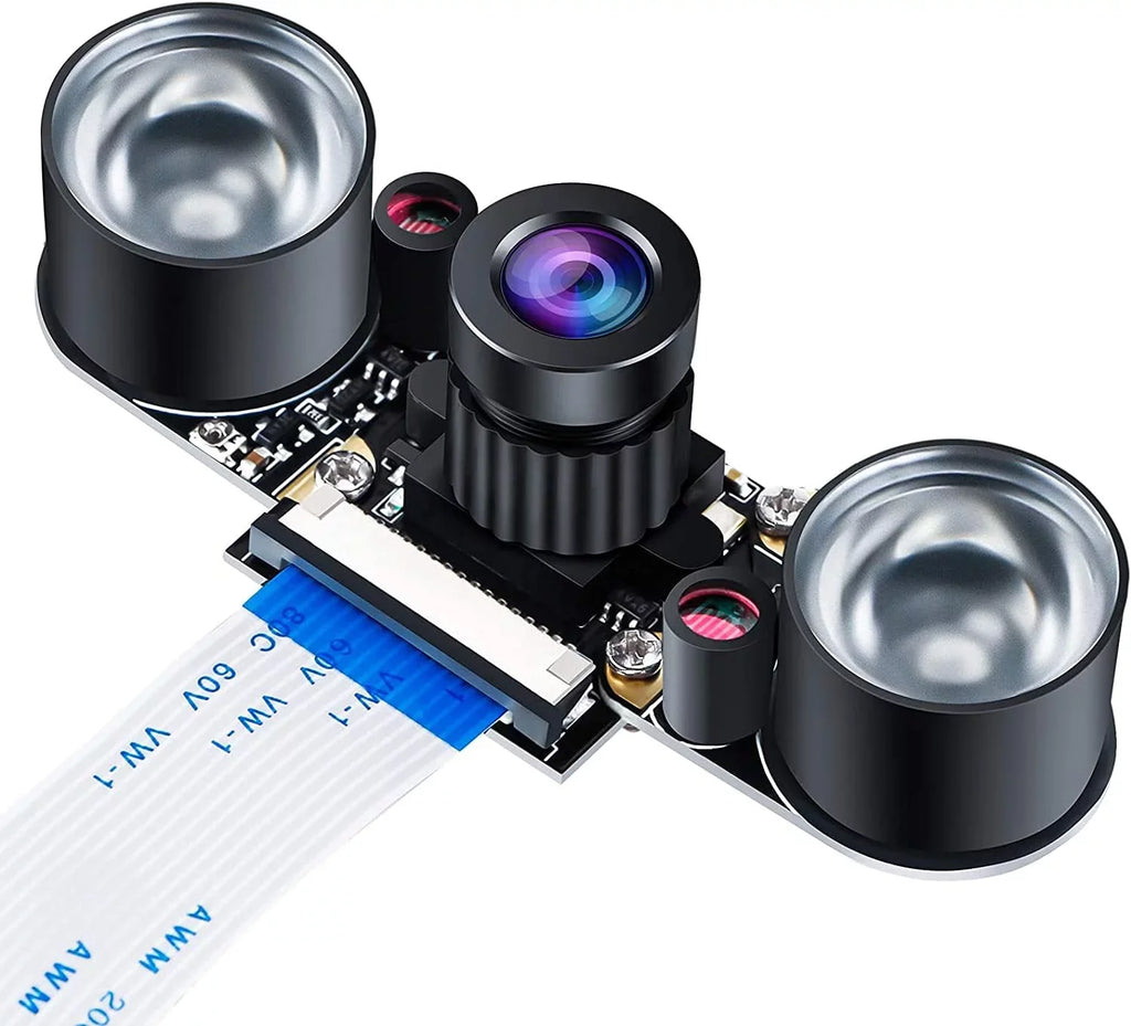 Compatible 4 Video OV5647 5MP Night Camera 1080p Camera Adjustable-Focus Module Vision Pi Raspberry Webcam