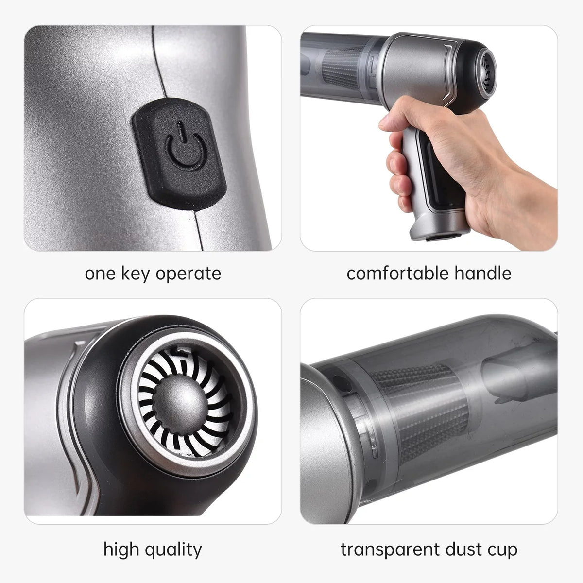 Office Charging Cleaner Hand Use Portable and for Duster Aibecy Air Home Pump with USB