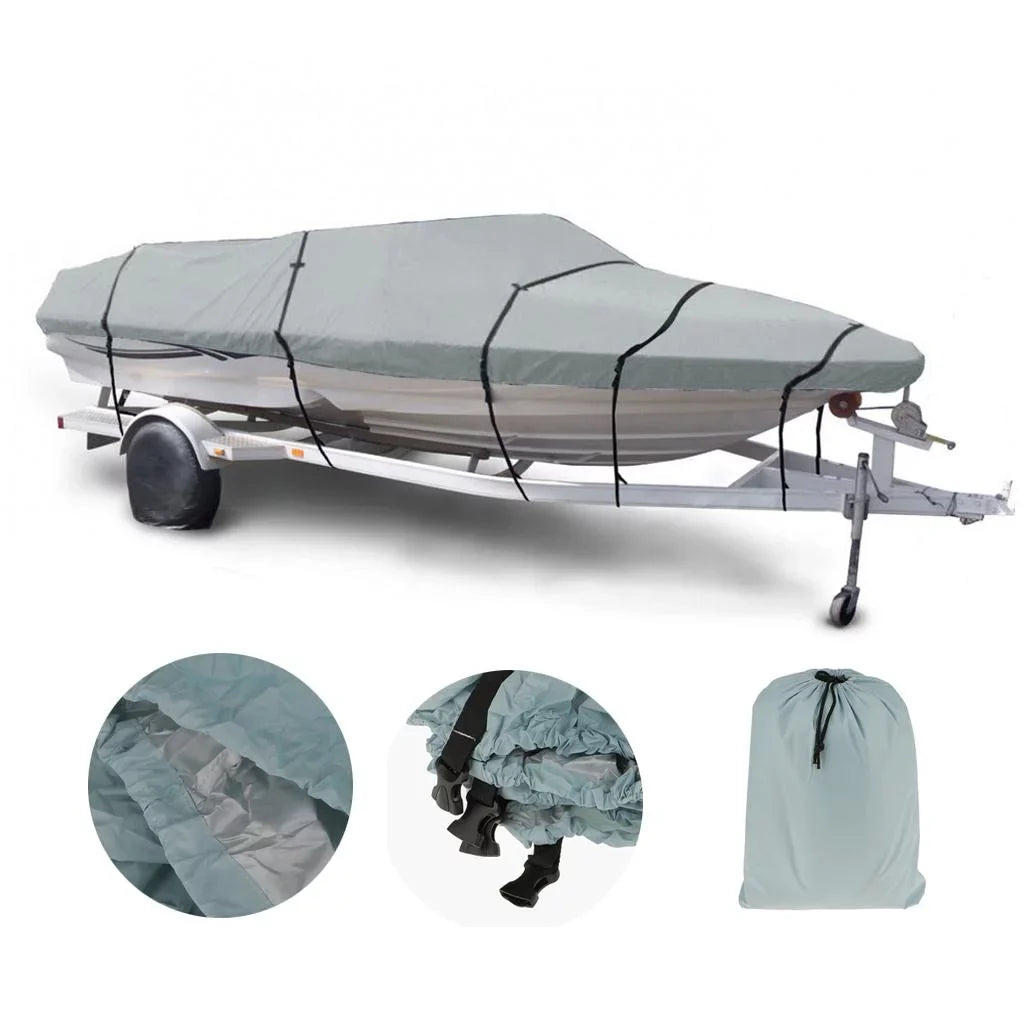 Motorboats Cover Heavy Boats - Towable 17-19 Storage 20-22FT 11-13ft , / for 11-13 14-16 / / for