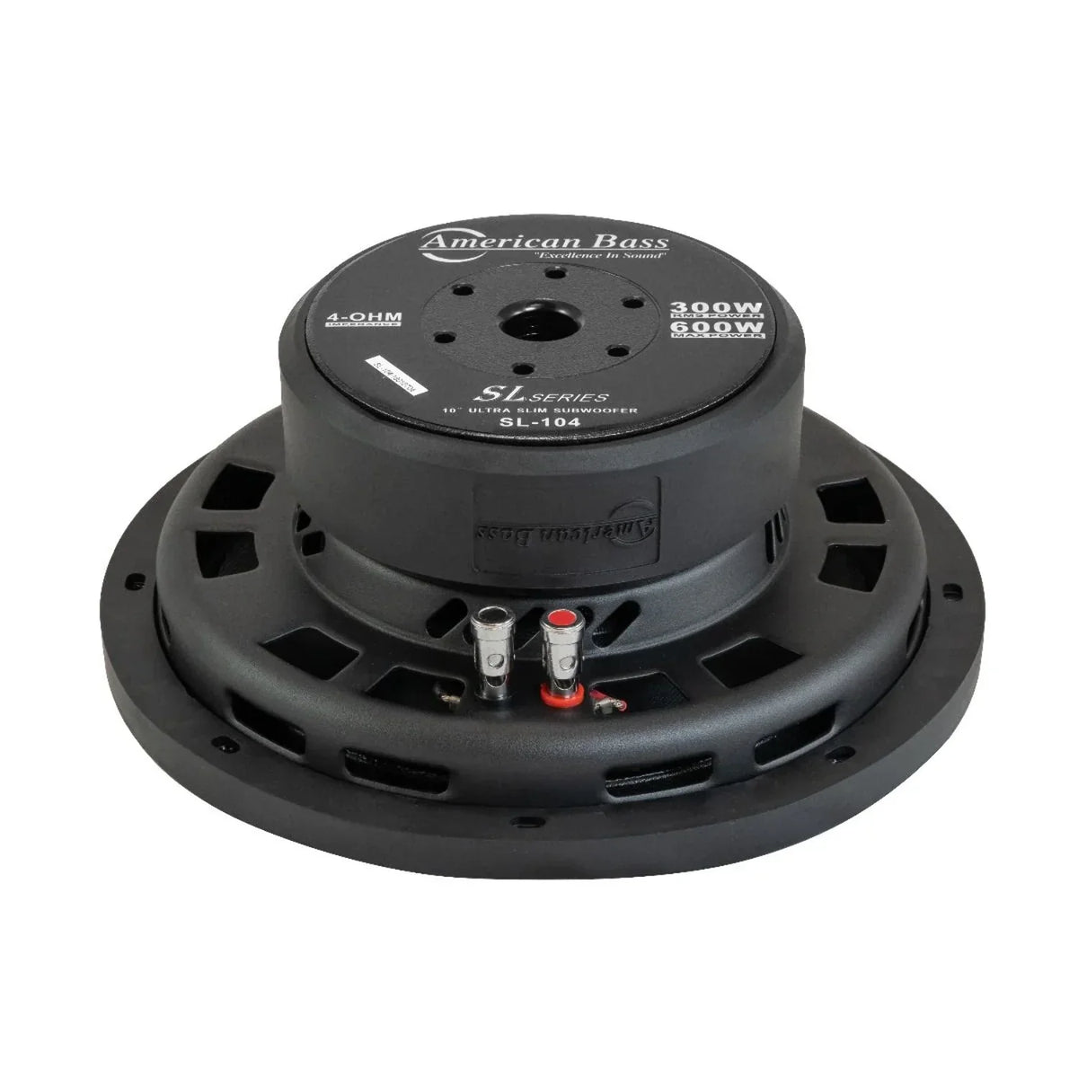 Wooofer Svc American 500 Ohm 4 Max Bass Mount Watts Slim 10