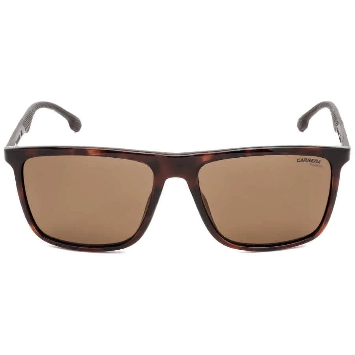 Rectangular 8032/S 57 CARRERA 0086/SP Men's Bronze Polarized Sunglasses Carrera
