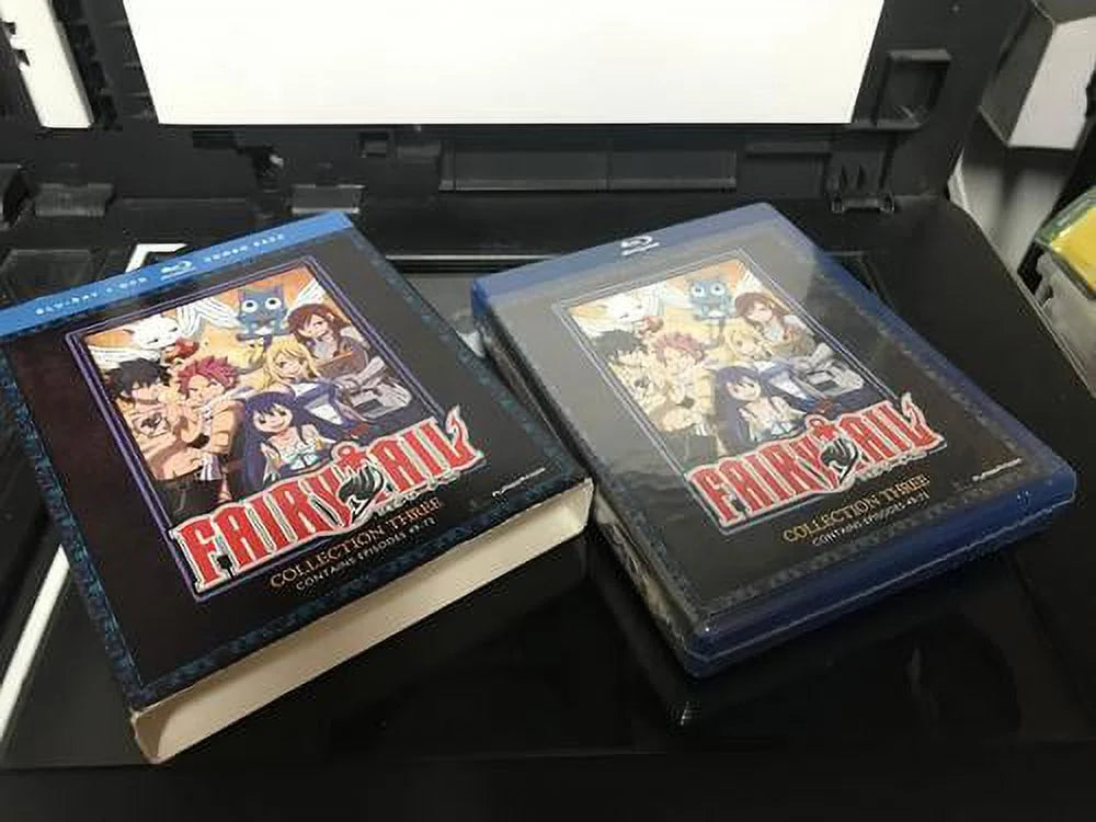 DVD), Three Anime (Blu-ray Collection Funimation + Fairy Prod, Tail: