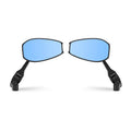 and Pair Rear - with Electric Mirror Motorcycle Rearview Visibility Universal Enhance Mirrors Aluminum Reversing Car Safety Anti-dazzle of - Base