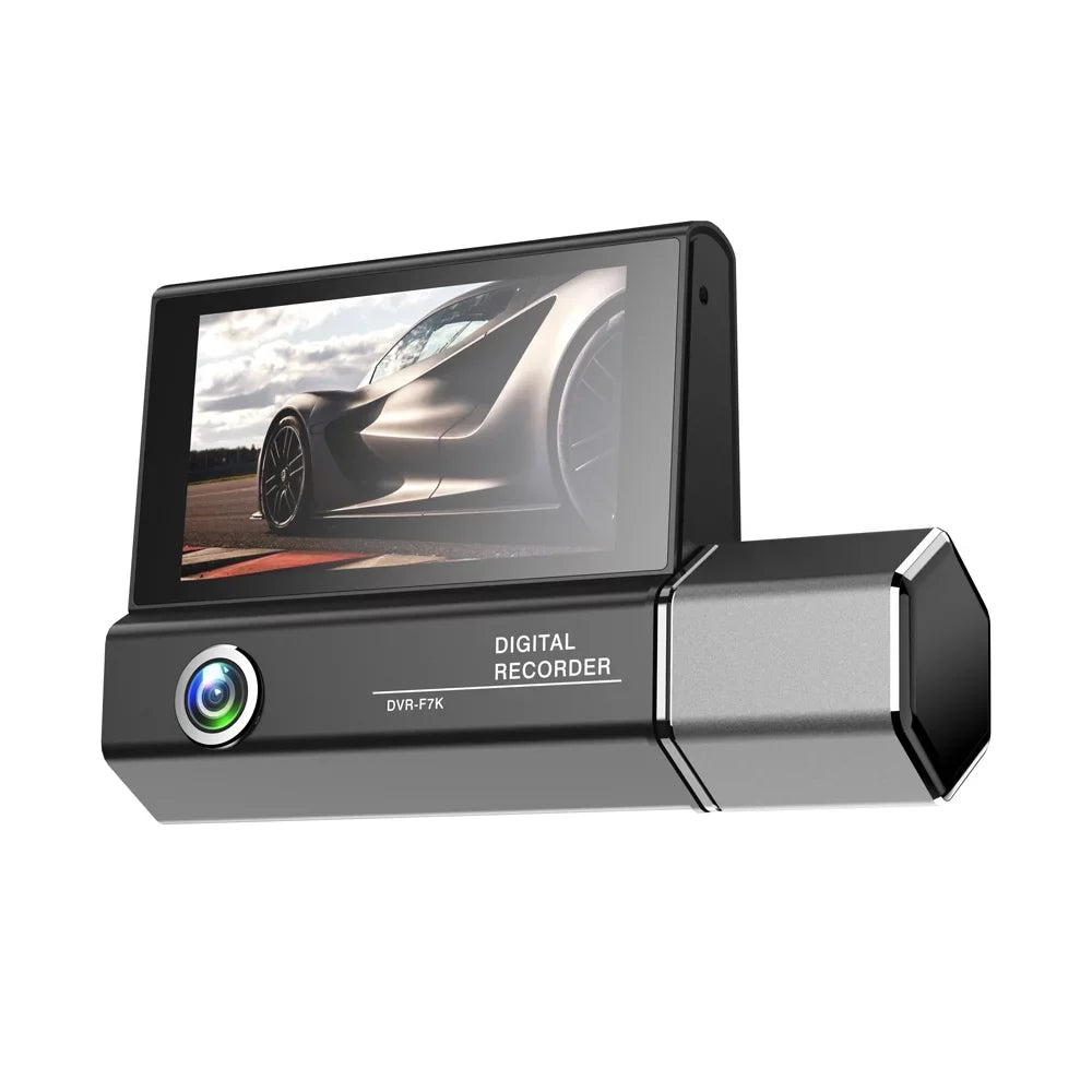 Safety 4in Recorder Video Cam Recorder Cameras Car Clear 3 Auto Car Mirror Dash Recording Gecheer Rearview Car Driving
