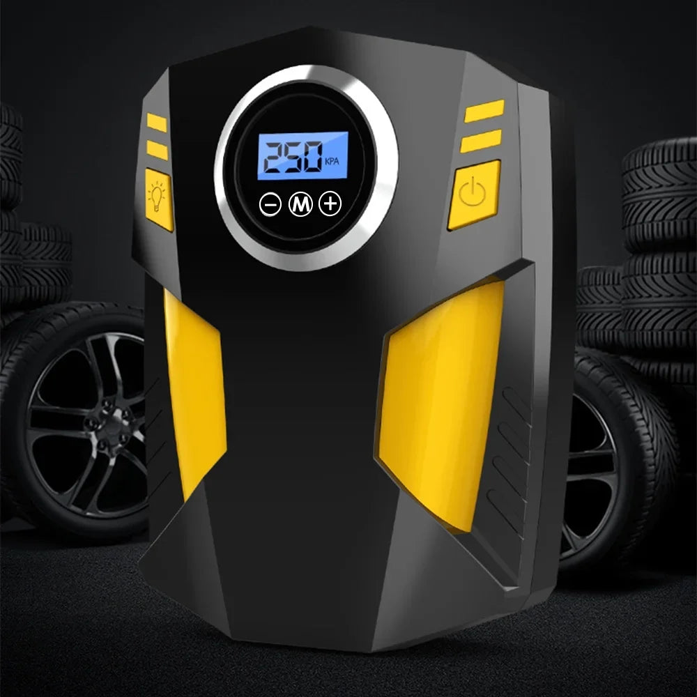 Compressor Light Auto 12V for Portable Inflator Pump Digital Tire with Car Air LED
