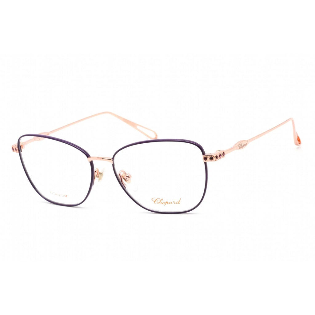 Metal VCHD52S Gold 08MZ Shiny Women's Eyeglasses Chopard Copper