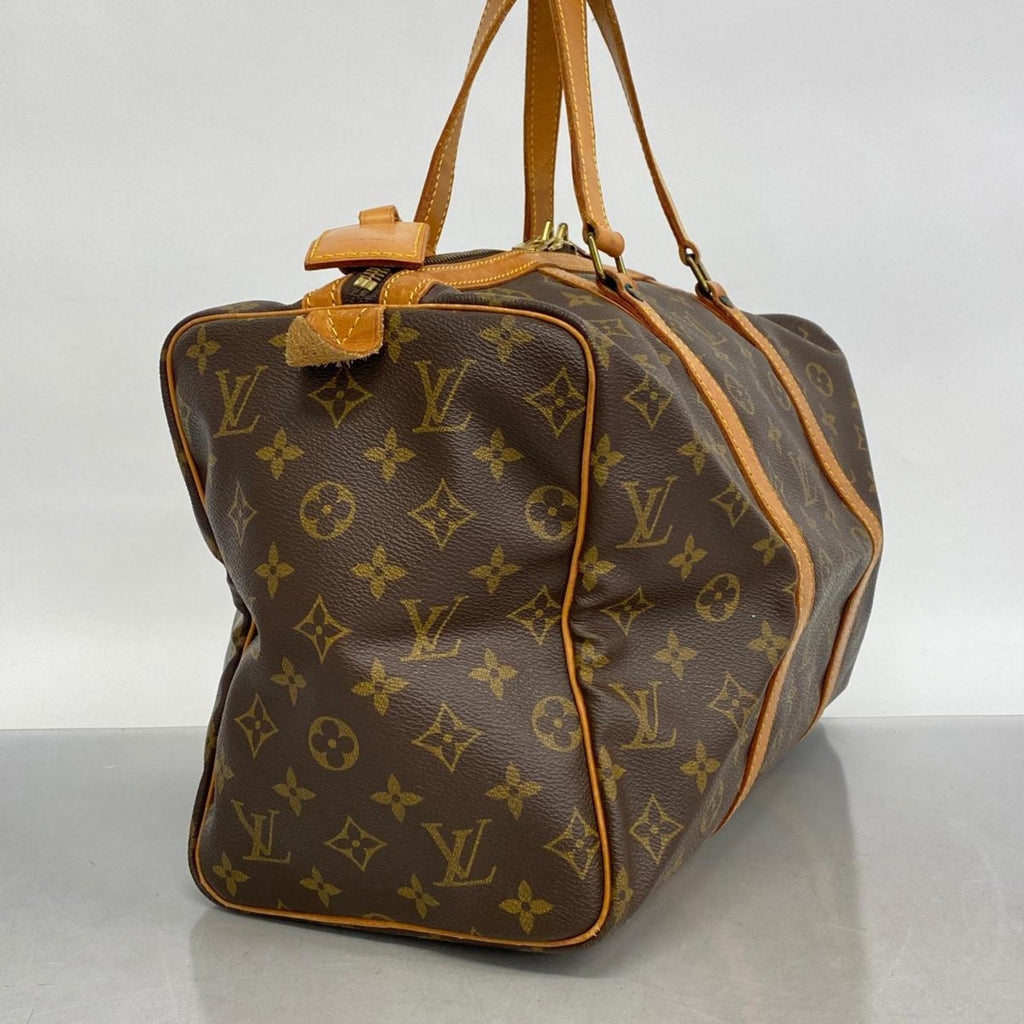 Women's Brown Saxe Men's Boston M41626 (Good) 35 Pre-Owned Souple Bag Monogram