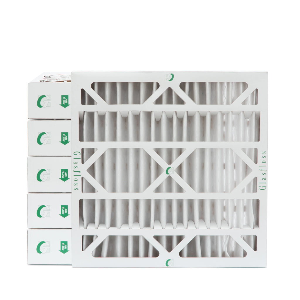 Air 13 4" 19-1/2 Actual 3-3/4 Glasfloss. x 20x20x4 by Pack 6 Inch dimension: Filters Pleated of x 19-1/2 MERV