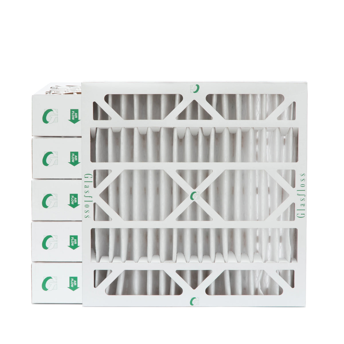 Air 13 4" 19-1/2 Actual 3-3/4 Glasfloss. x 20x20x4 by Pack 6 Inch dimension: Filters Pleated of x 19-1/2 MERV