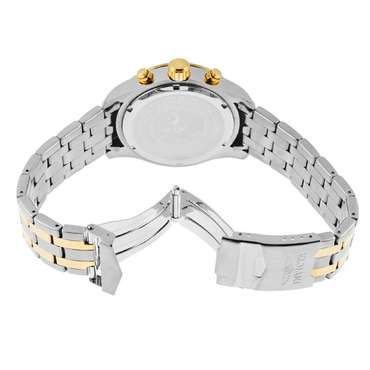 Invicta Display 19203 Watch Two Analog Swiss Quartz I-Force Tone Men's