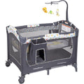 Tanzania Nursery Center Unisex Baby Grey, Playard, Trend