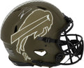 Helmet Buffalo Certified Speed Riddell Authentic Salute Diggs Autographed Bills Service Fanatics Stefon Authentic 2022 to -