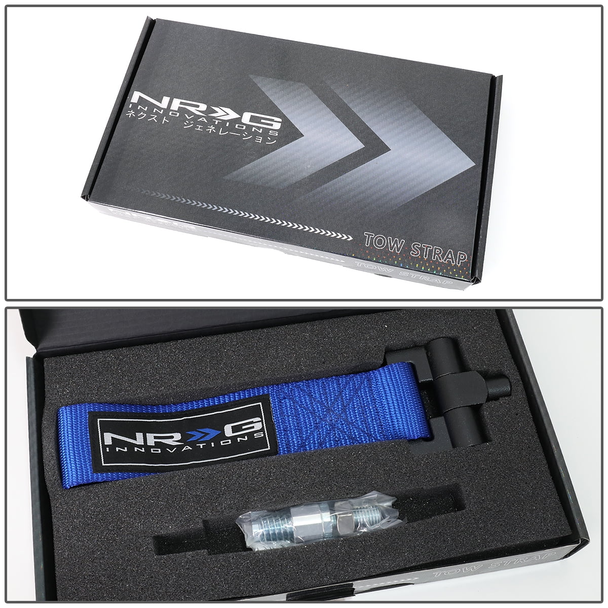 Racing 325e 318i TOW-E30BL 635csi Innovations Belt M6 NRG-TOW-E30BL 90 NRG 88 For 93 87 1992 Tow 325ix 1984 325is Hook Strap 325i 85 92 E30 91 318is 86 to Innovations NRG 89