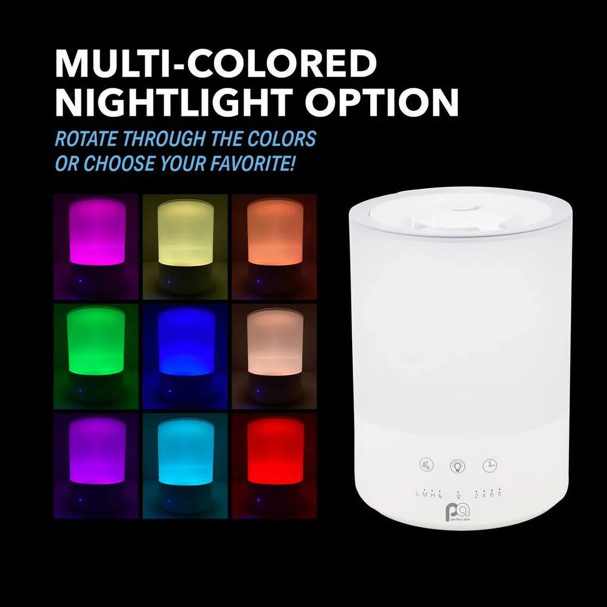 Humidifier Ultrasonic Electronic 1.05 ft 538 Perfect gal sq Aire