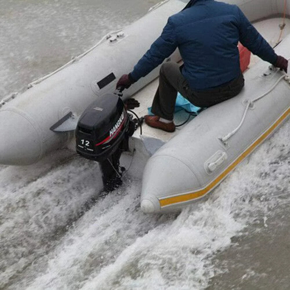 Boat Engine 2 12 HP w/liquid Outboard Stroke Fishing System Cooling Motor FETCOI