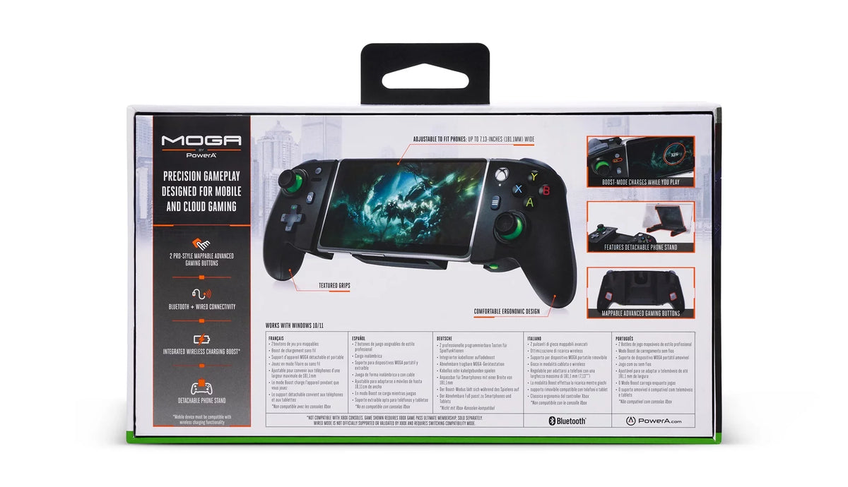 for Gaming Cloud & Controller MOGA XP7-X Plus PowerA Bluetooth on Android/PC Mobile